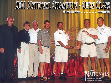 2001 Tournament Season Open Class Winners